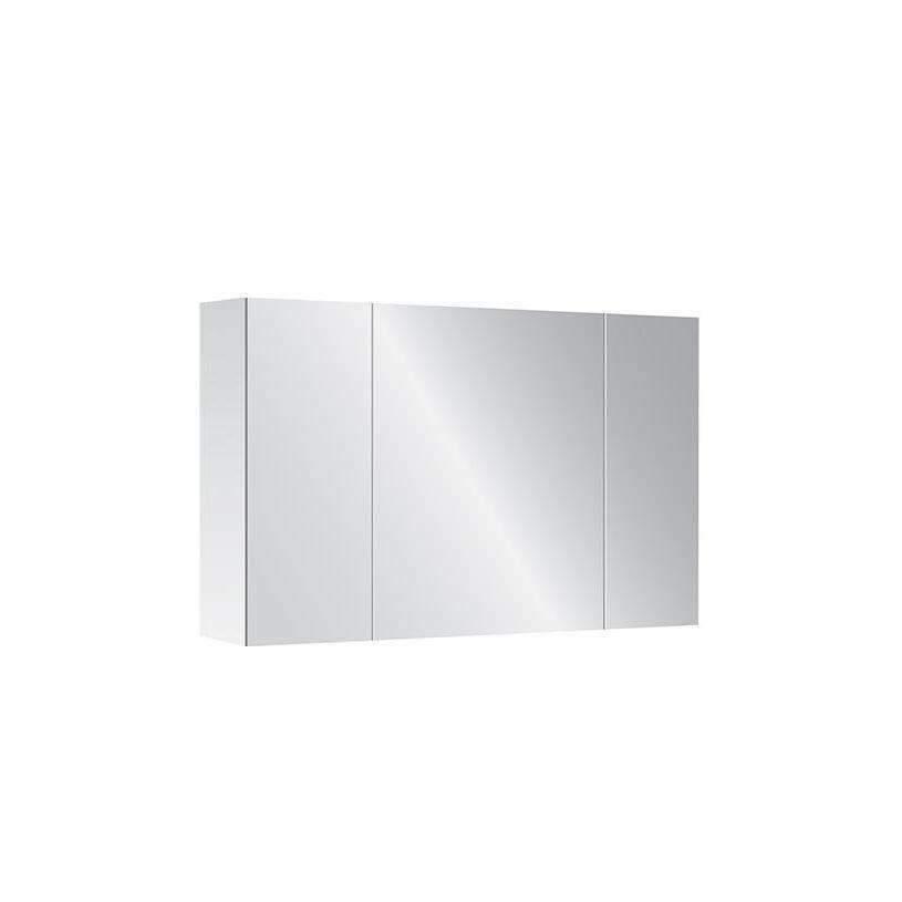 Parisi Pure Bianco 1000mm Mirror Cabinet Matt White Pb-1000Ms-Mw - Burdens Plumbing