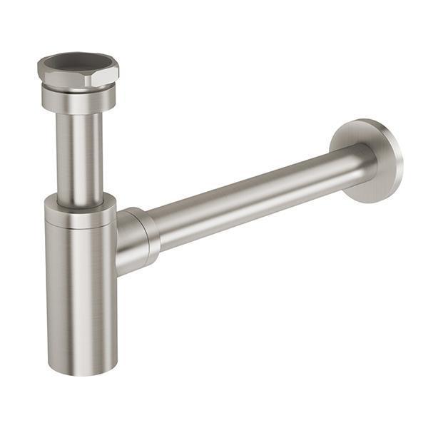 Phoenix 40mm Bottle Trap - Brushed Nickel - Burdens Plumbing