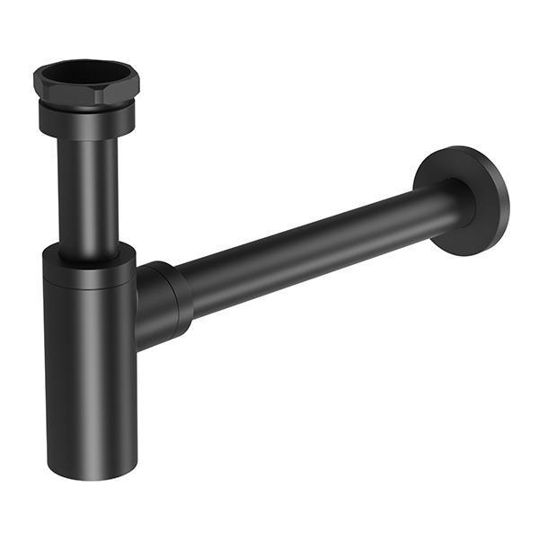 Phoenix 40mm Bottle Trap - Matte Black - Burdens Plumbing