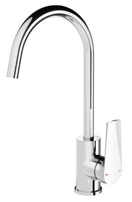 Phoenix Arlo Sink Mixer 200mm Gooseneck Chrome 151-7310-00 - Burdens Plumbing