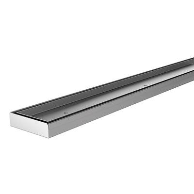 PHOENIX FLAT CHANNEL DRAIN TI 75 X 900MM OUTLET 65MM STAINLESS STEEL 200-1133-51 - Burdens Plumbing