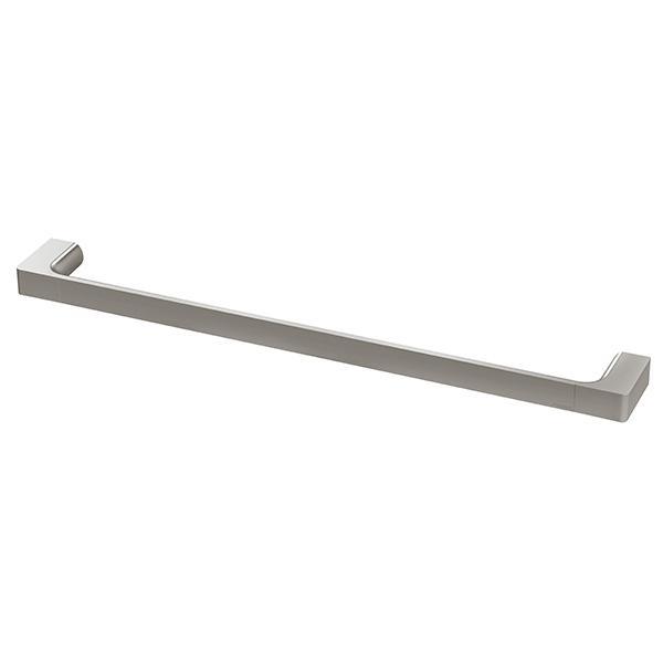 PHOENIX GLOSS SINGLE TOWEL RAIL 600MM BRUSHED NICKEL GS804-40 - Burdens Plumbing