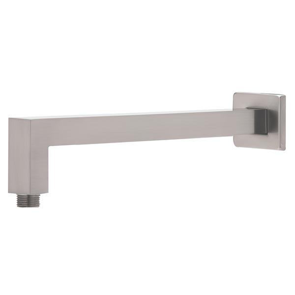 Phoenix Lexi Shower Arm Only 400mm Square - Brushed Nickel - Burdens Plumbing