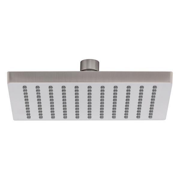 Phoenix Lexi Shower Rose Only 200mm Square - Brushed Nickel - Burdens Plumbing