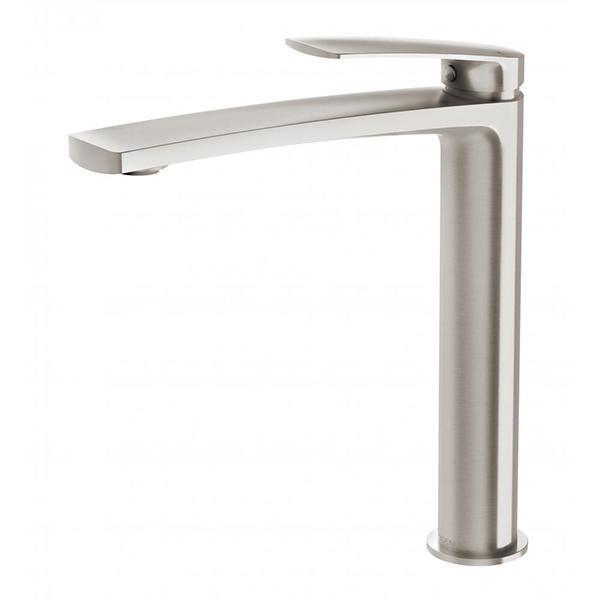 Phoenix Mekko Vessel Basin Mixer - Brushed Nickel - Burdens Plumbing