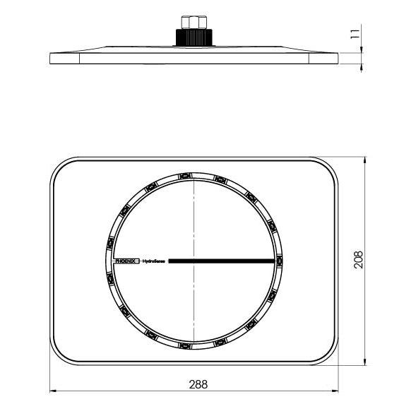 Phoenix Nx Orli With Hydrosense Shower Rose - Burdens Plumbing