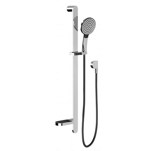 Phoenix Nx Quil Rail Shower - Chrome/Black - Burdens Plumbing