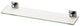 Phoenix RadII Glass Shelf Square Plate Chrome Rs896 Chr - Burdens Plumbing