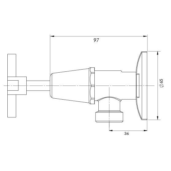 Phoenix Radii Washing Machine Stops - Burdens Plumbing