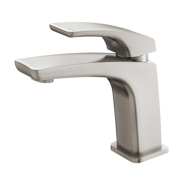 Phoenix Rush Basin Mixer-Brushed Nickel - Burdens Plumbing