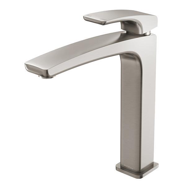 Phoenix Rush Vessel Mixer-Brushed Nickel - Burdens Plumbing