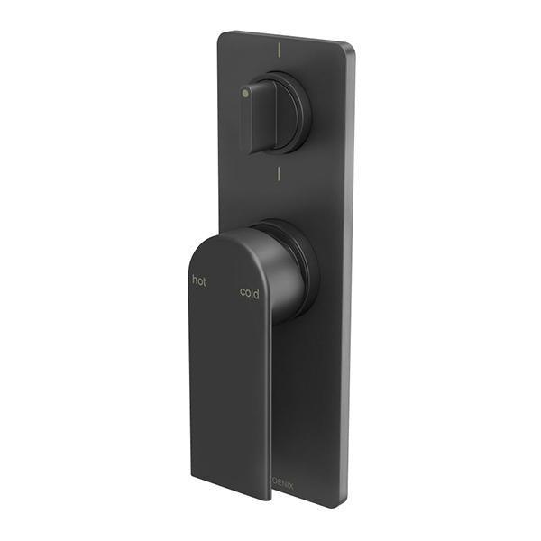 Phoenix Teel Shower/Bath Diverter Mixer - Matte Black - Burdens Plumbing