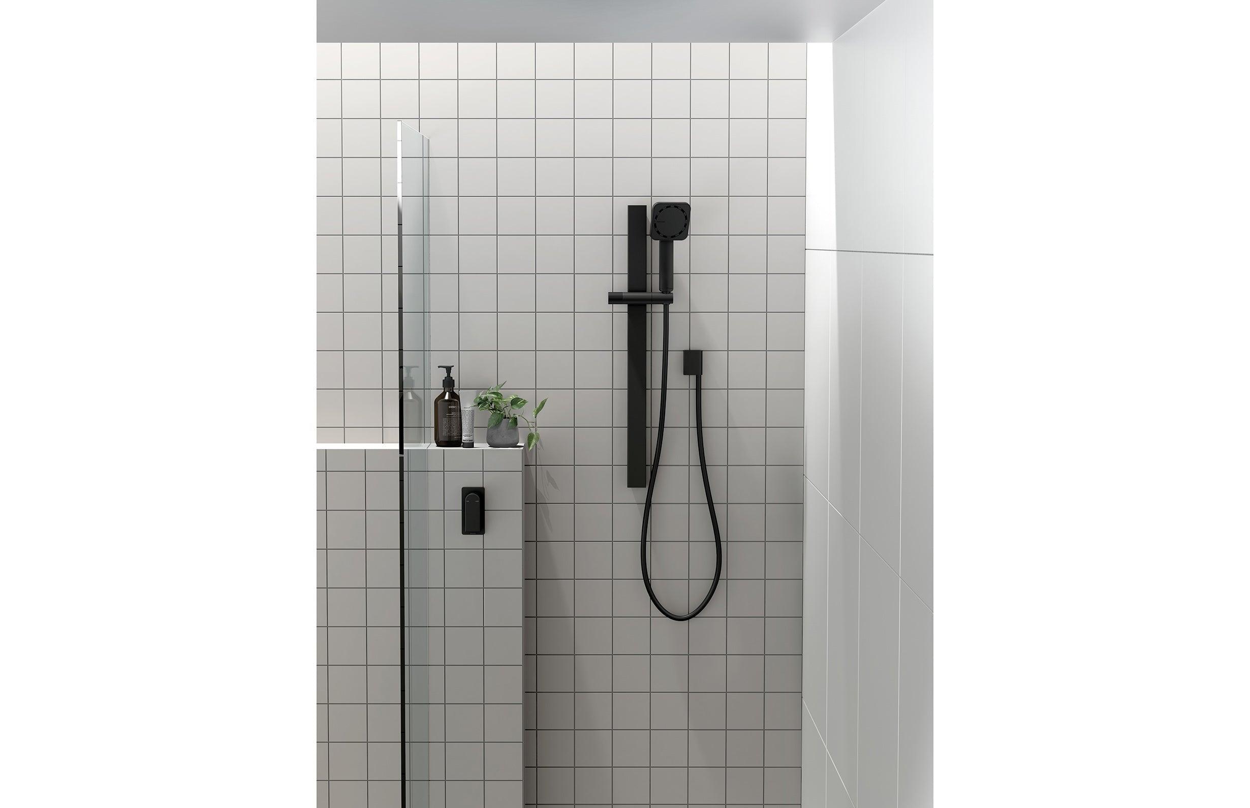 Phoenix Teel Shower/Wall Mixer - Matte Black - Burdens Plumbing