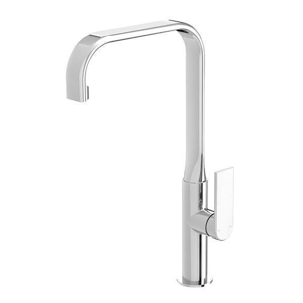 Phoenix Teel Sink Mixer 200mm Squareline - Chrome - Burdens Plumbing