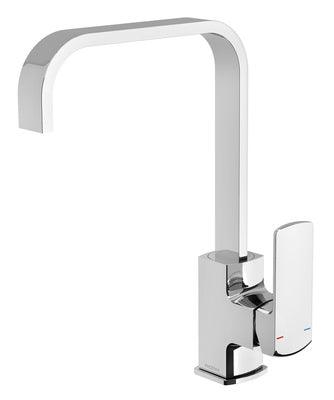 Phoenix Teva Sink Mixer 200mm Squareline Chrome 152-7340-00 - Burdens Plumbing