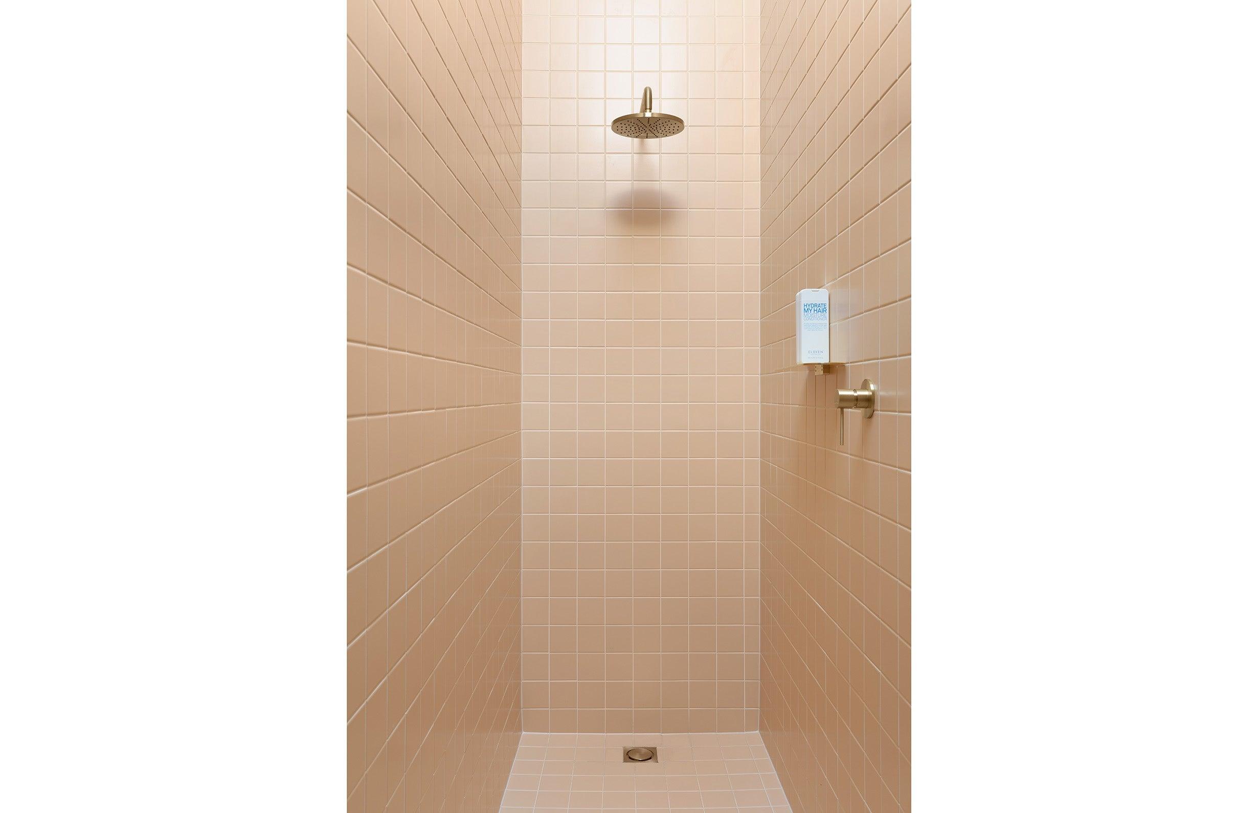 Phoenix Vivid Shower Rose 230mm Round - Brushed Gold - Burdens Plumbing