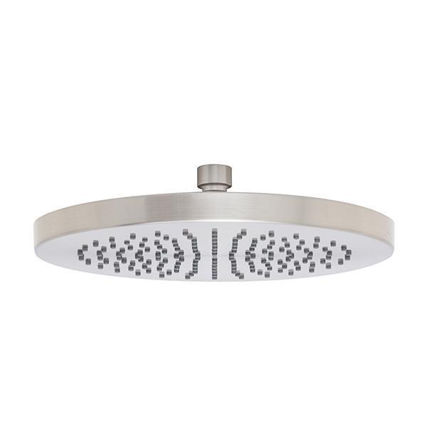 Phoenix Vivid Shower Rose 230mm Round - Brushed Nickel - Burdens Plumbing