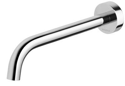 PHOENIX VIVID SLIMLINE BATH OUTLET 230MM CURVED CHROME VS7640-00 - Burdens Plumbing