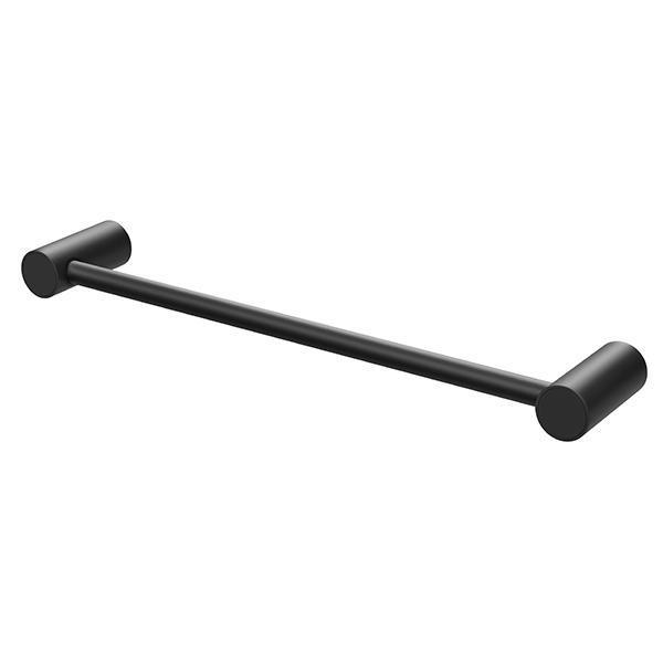 Phoenix Vivid Slimline Hand Towel Rail Matte Black - Burdens Plumbing