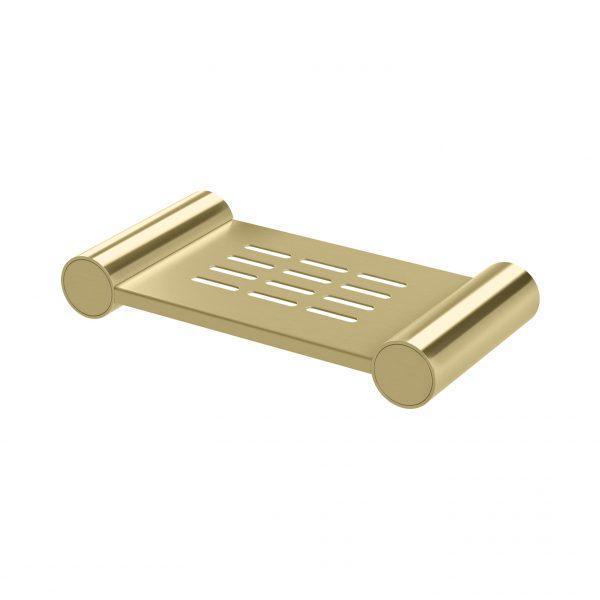 Phoenix Vivid Slimline Soap Dish Brushed Gold - Burdens Plumbing