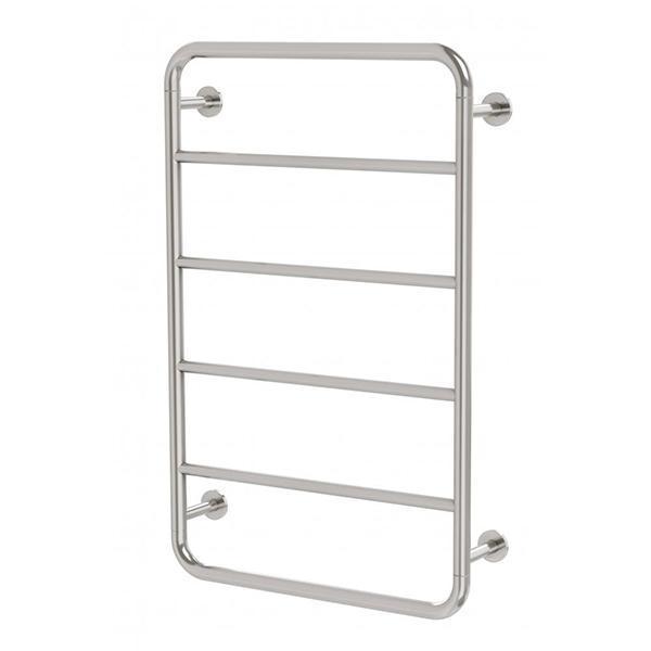 Phoenix Vivid Slimline Towel Ladder 800 X 500mm - Brushed Nickel - Burdens Plumbing