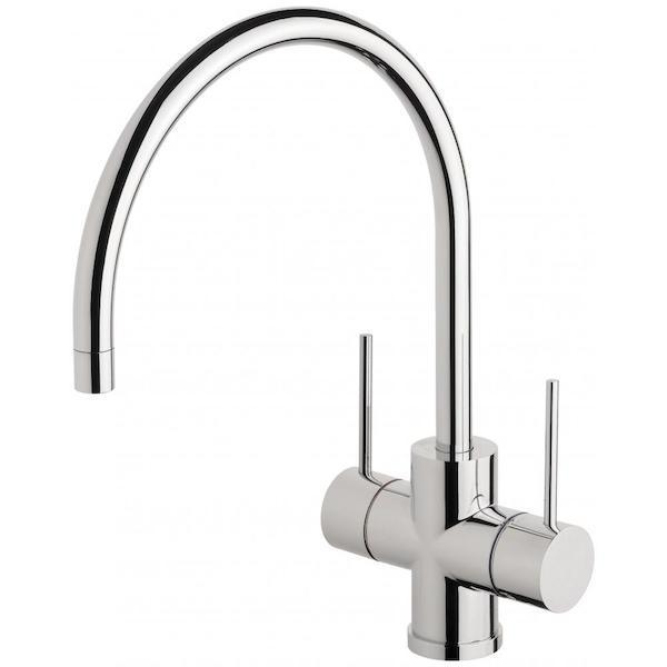 Phoenix Vivid Slimline Twin Handle Sink Mixer 220mm G/N - Burdens Plumbing