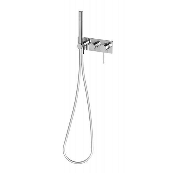 Phoenix Vivid Slimline Wall Shower System - Chrome - Burdens Plumbing