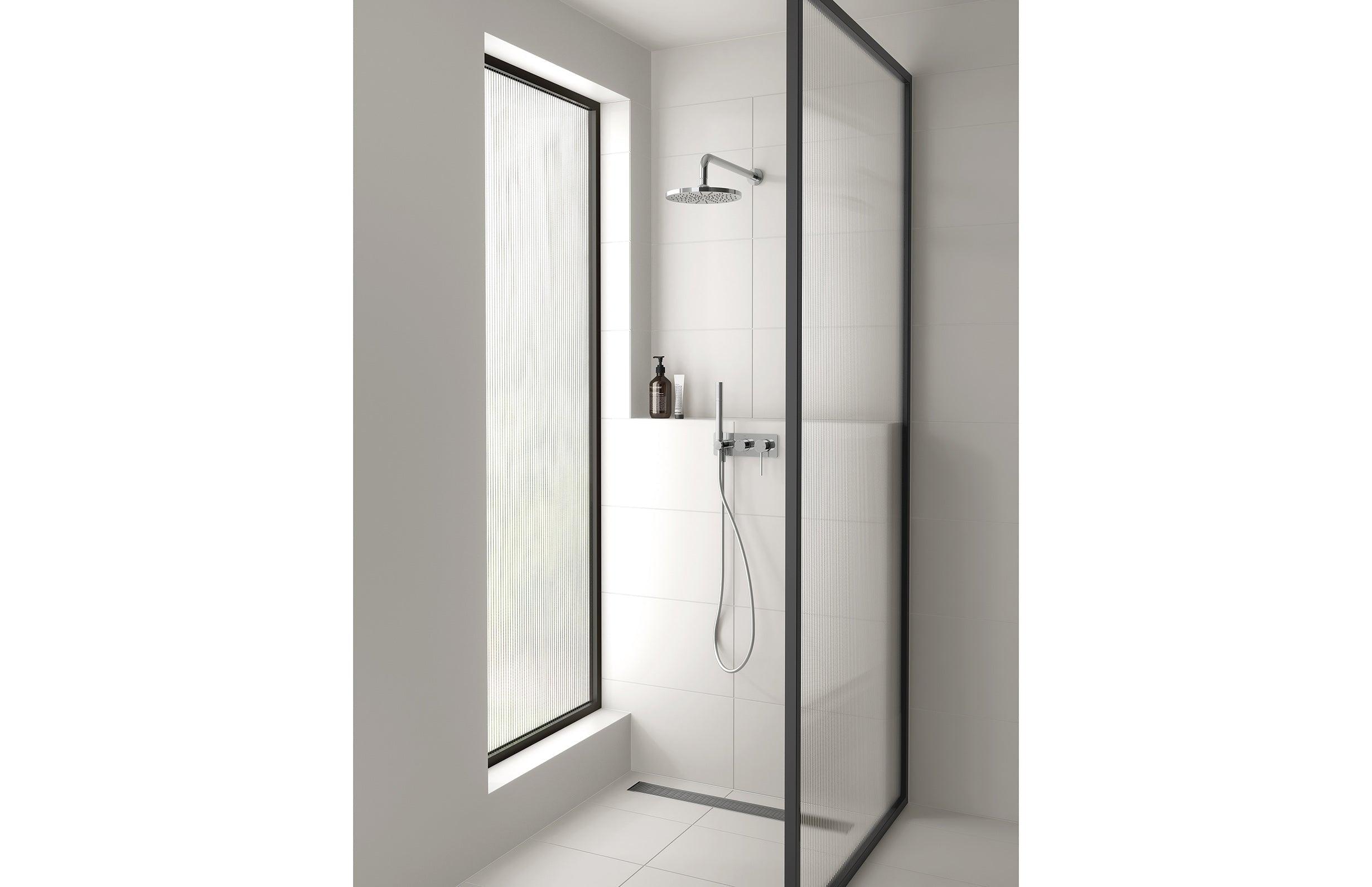 Phoenix Vivid Slimline Wall Shower System - Chrome - Burdens Plumbing