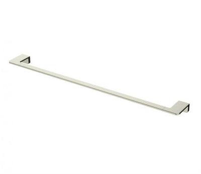 POP TOWEL RAIL SINGLE BRUSHED NICKEL BY STUDIO BAGNO - Burdens Plumbing