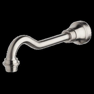 Provincial Wall Basin Spout Brushed Nickel - Burdens Plumbing