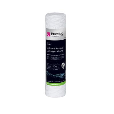 PURETEC WOUND SEDIMENT CARTRIDGE 10' 10UM WD101 - Burdens Plumbing