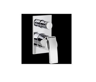 RAM AVIAD WALL DIVERTER MIXER CHROME - Burdens Plumbing