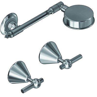 RAM FUSION LEVER SHOWER SET CHROME FULSHSCP - Burdens Plumbing