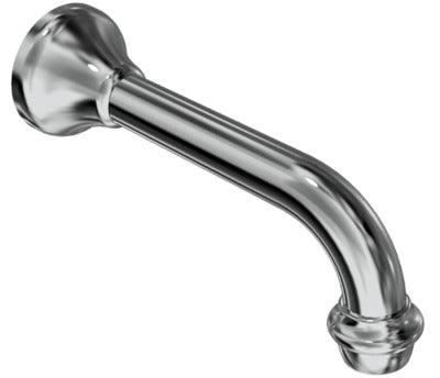 RAM MERINO BATH SPOUT CHROME WHITE - Burdens Plumbing