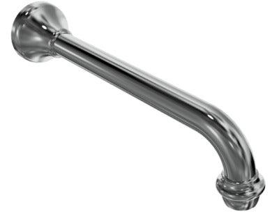 RAM MERINO WALL SPA SPOUT 200MM CHROME WHITE - Burdens Plumbing