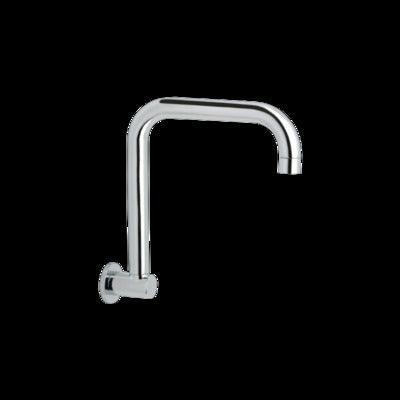 RAM PARK WALL SINK/SPA SPOUT 200MM SATIN CHROME - Burdens Plumbing