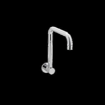 RAM PARK WALL SPOUT SINK SATIN CHROME - Burdens Plumbing