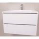 Rifco Platinum Double Drawer W/Hung Vanity Icon Top 900mm - Burdens Plumbing