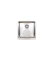 SEIMA KUBIC SINGLE BOWL SINK 400X400X200MM S/STEEL ABOVE MOUNT - Burdens Plumbing