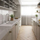 SEIMA OROS 1162 ARQSTONE SINK 2 BOWL WHITE 1 TAPHOLE LEFT DRAINER 1160X500X210MM - Burdens Plumbing