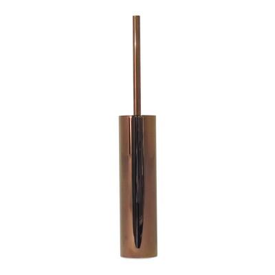 STREAMLINE ARCISAN ROUND WALL/FLOOR TOILET BRUSH HOLDER ROSE GOLD PVD - Burdens Plumbing