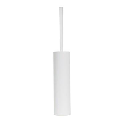 Streamline Arcisan Round Wall/Floor Toilet Brush Holder White - Burdens Plumbing