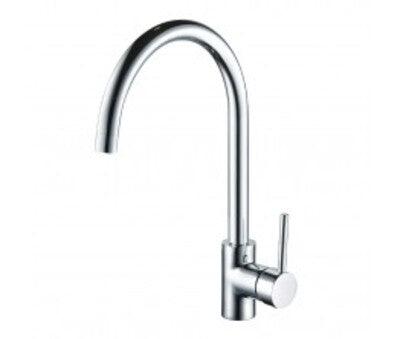 Streamline Axus Pin Lever Gooseneck Sink Mixer Chrome - Burdens Plumbing