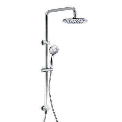 Streamline Axus Shower Column C/W Handshower Bottom Diverter Brushed Gun Metal - Burdens Plumbing