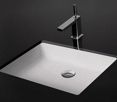 STUDIO BAGNO MANHATTAN 50 U/COUNTER BASIN WHITE - Burdens Plumbing