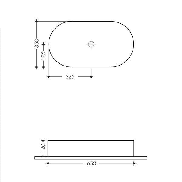 Studio Bagno Shard X Oval Basin - Burdens Plumbing