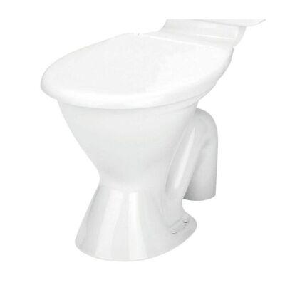 STYLUS SYMPHONY P TRAP EXPOSED PAN ONLY WHITE - Burdens Plumbing