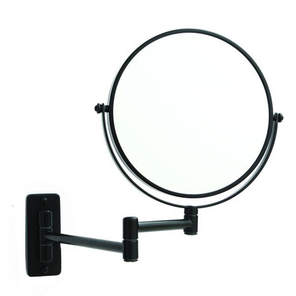 Thermogroup Ablaze Non-Lit Magnifying Mirror - Black - Burdens Plumbing