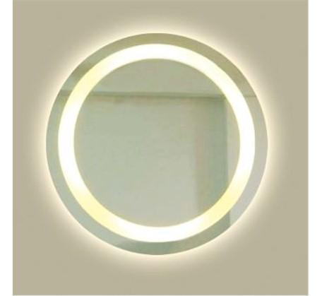 Rb Range Premium Backlit Mirror Round (Warm Light) - 610 Dia - Burdens Plumbing