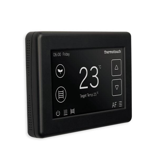 THERMOTOUCH 4.3DC DUAL THERMOSTAT 16A + 5A MAX LOAD - WHITE(THERMOGRP P#:5245) - Burdens Plumbing